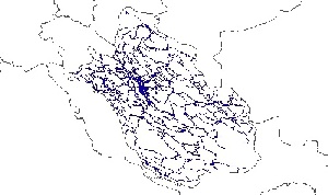 نقشه GIS راههای استان فارس با آخرین تغییرات سال 96در فرمت Shapefile 
