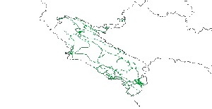 نقشه GIS راههای استان ایلام با آخرین تغییرات سال 96در فرمت Shapefile 