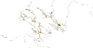 نقشه GIS راههای استان کهگیلویه و بویراحمد با آخرین تغییرات سال 96در فرمت Shapefile 