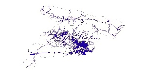 نقشه GIS راههای استان البرز با آخرین تغییرات سال 96در فرمت Shapefile 