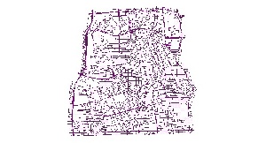 نقشه GIS معابر منطقه شش-6 شهر تهران با آخرین تغییرات سال 96در فرمت Shapefile  