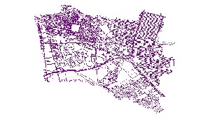 نقشه GIS معابر منطقه پانزده-15 شهر تهران با آخرین تغییرات سال 96در فرمت Shapefile  