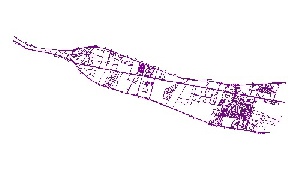 نقشه GIS معابر منطقه بیست و یک-21شهر تهران با آخرین تغییرات سال 96در فرمت Shapefile  