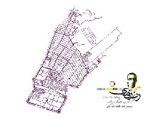 نقشه GIS معابر منطقه هفت-7 شهر کرج با آخرین تغییرات سال 96در فرمت Shapefile  