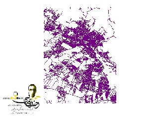 نقشه GIS شبکه معابر  شهر کرج با آخرین تغییرات سال 96در فرمت Shapefile  
