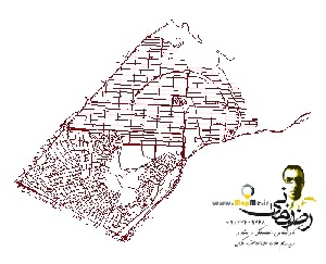 نقشه GIS معابر منطقه یک-1 شهر کرج با آخرین تغییرات سال 96در فرمت Shapefile  