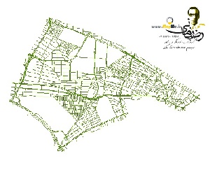 نقشه GIS معابر منطقه نه-9 شهر کرج با آخرین تغییرات سال 96در فرمت Shapefile  