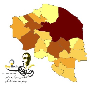دانلود شیپ فایل(نقشه GIS)نتایج سرشماری سال1395استان کرمان به تفکیک شهرستان(اطلاعات جمعیتی)