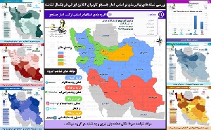 اینفوگرافیک تحلیل جستجو کاربران آنلاین ایرانی مرتبط با شبکه های اجتماعی محبوب در ایران