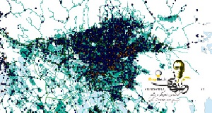 دانلود مجموعه لایه های شیپ فایل شهر تهران (20 لایه)