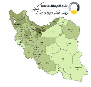 دانلود شیپ فایل(نقشه GIS) تراکم جمعیت استانهای کشور بر اساس سرشماری 1395