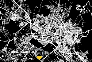 وکتور طرح گرافیکی خیابان های شهر کرج