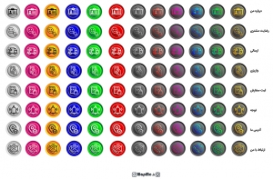 دانلود ست های زیبا کاور استوری هایلایت اینستاگرام در8 رنگ