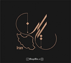 دانلود فایل وکتور و عکس تایپوگرافی کلمه ایران به همراه نقشه ایران
