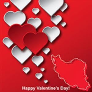 دانلود طرح وکتور نقشه ایران مناسب ولنتاین به صورت لایه در فرمتهای png,eps,ai,pdf