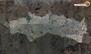 دانلود جدیدترین نقشه و تصویر ماهواره ای منطقه 1 شهر تهران بزرگ با کیفیت بسیار بالا  در ابعاد بزرگ