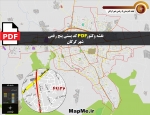 نقشه وکتور pdf کد پستی 5 رقمی شهر گرگان 